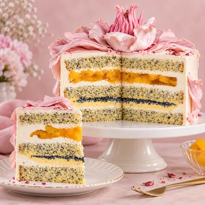 Торт Маковый кардамон
