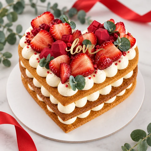 Открытый торт «Манговый чай» MounCake